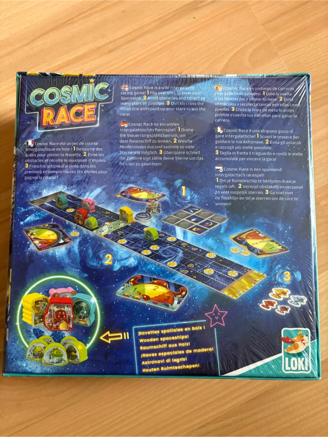 Cosmic Race Board Game ages 6+ - photo 2