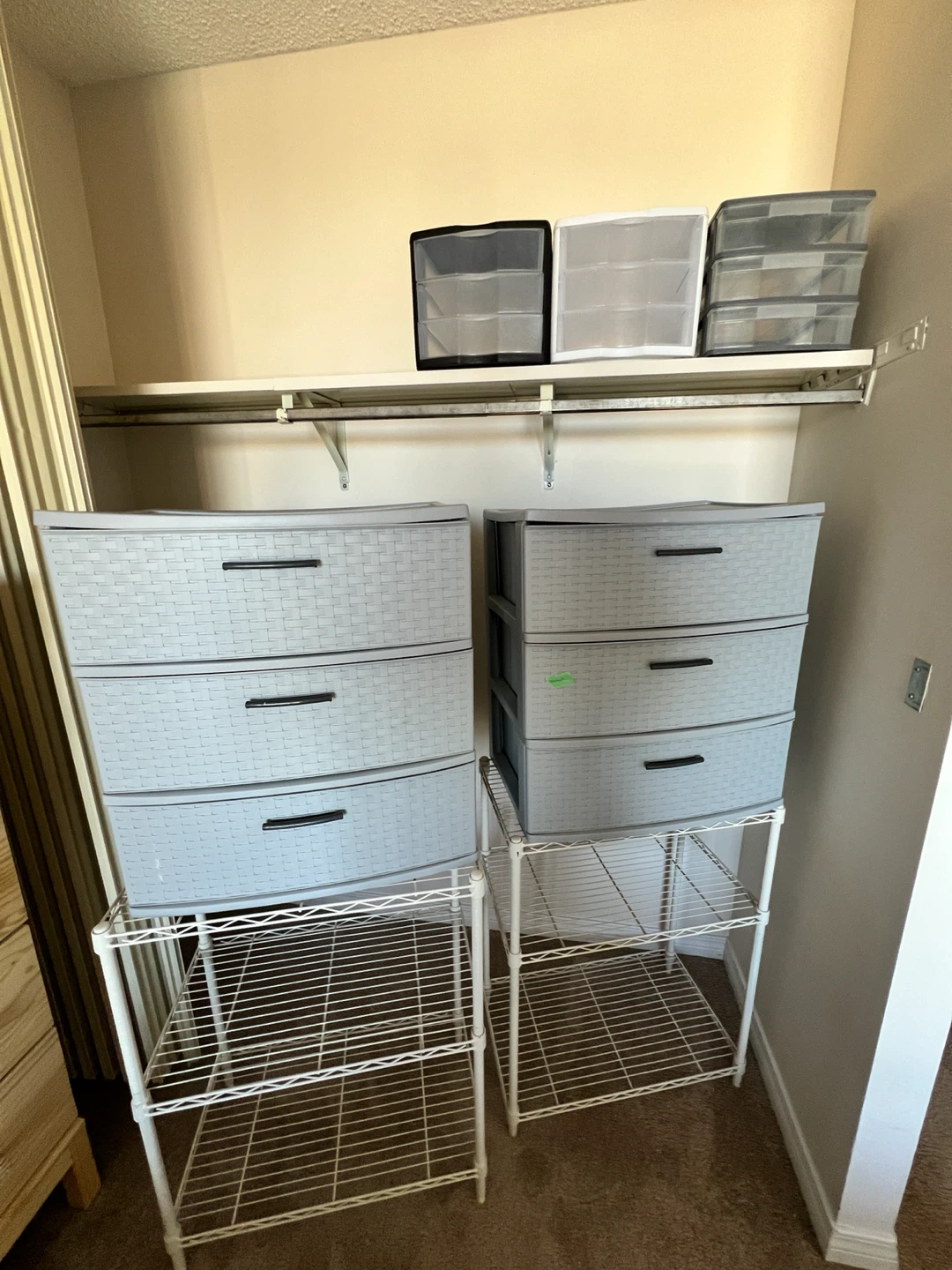 Plastic Drawer Storage Units