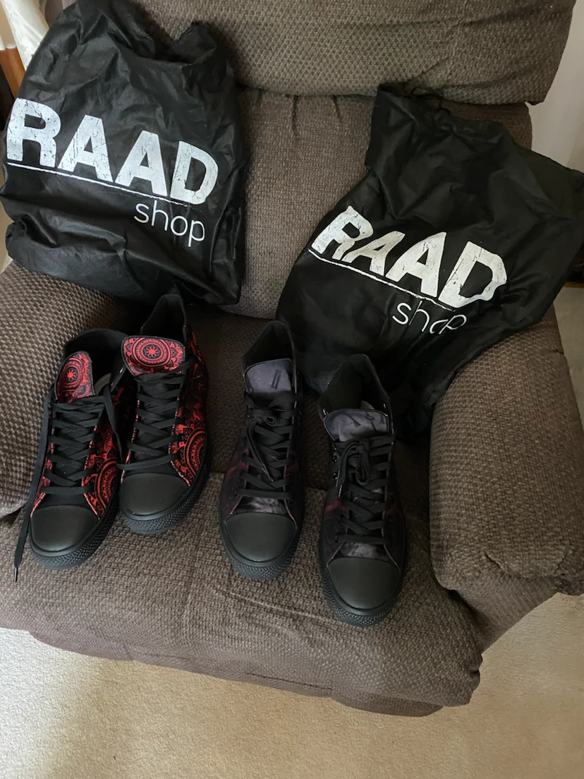 RAAD Shop High-Top Sneakers