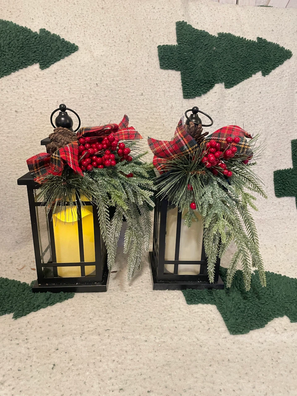 Set of 2 Christmas Decorative Lanterns - photo 4