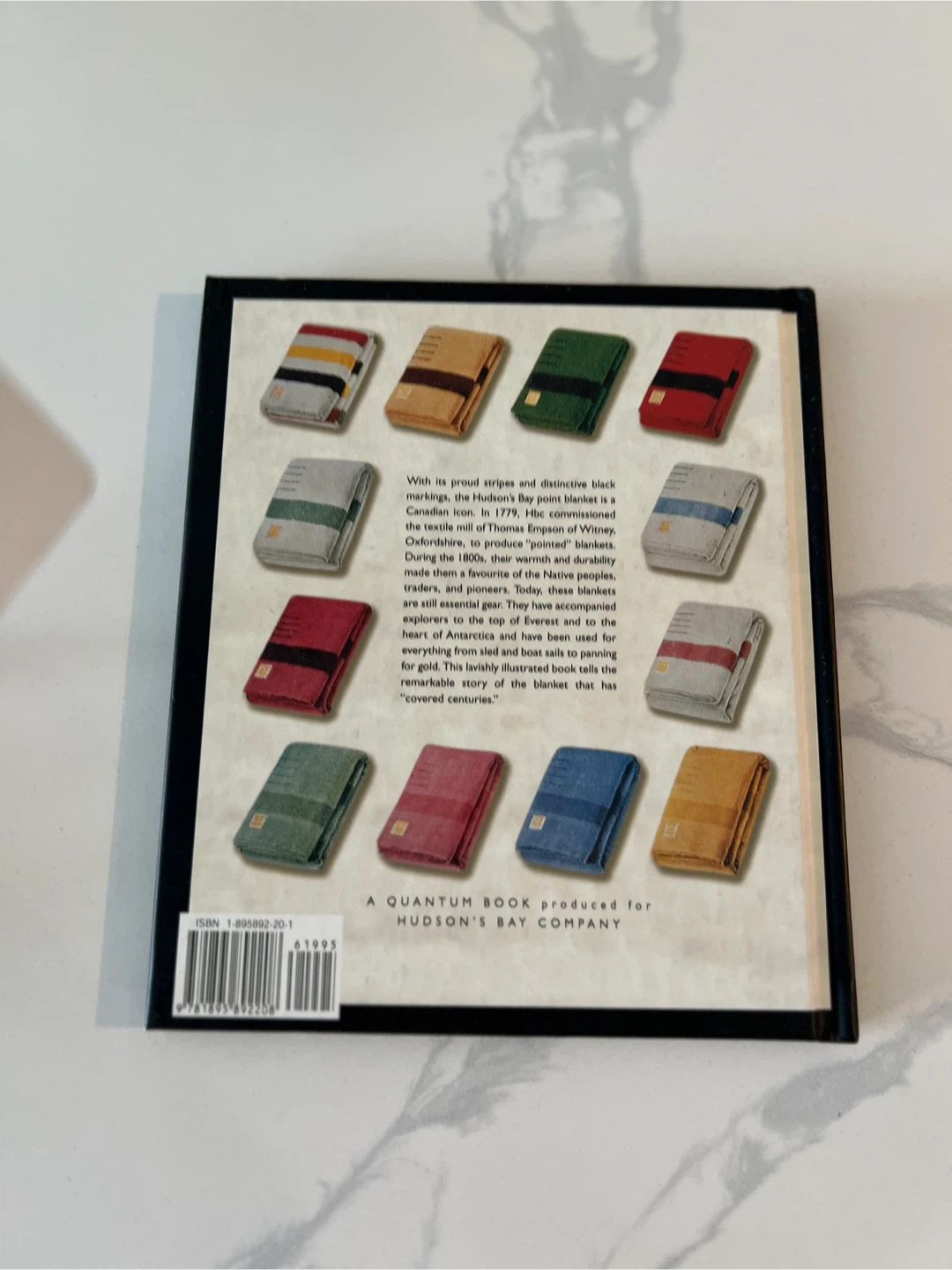 Illustrated History-Hudson's Bay Point Blanket Book - photo 2