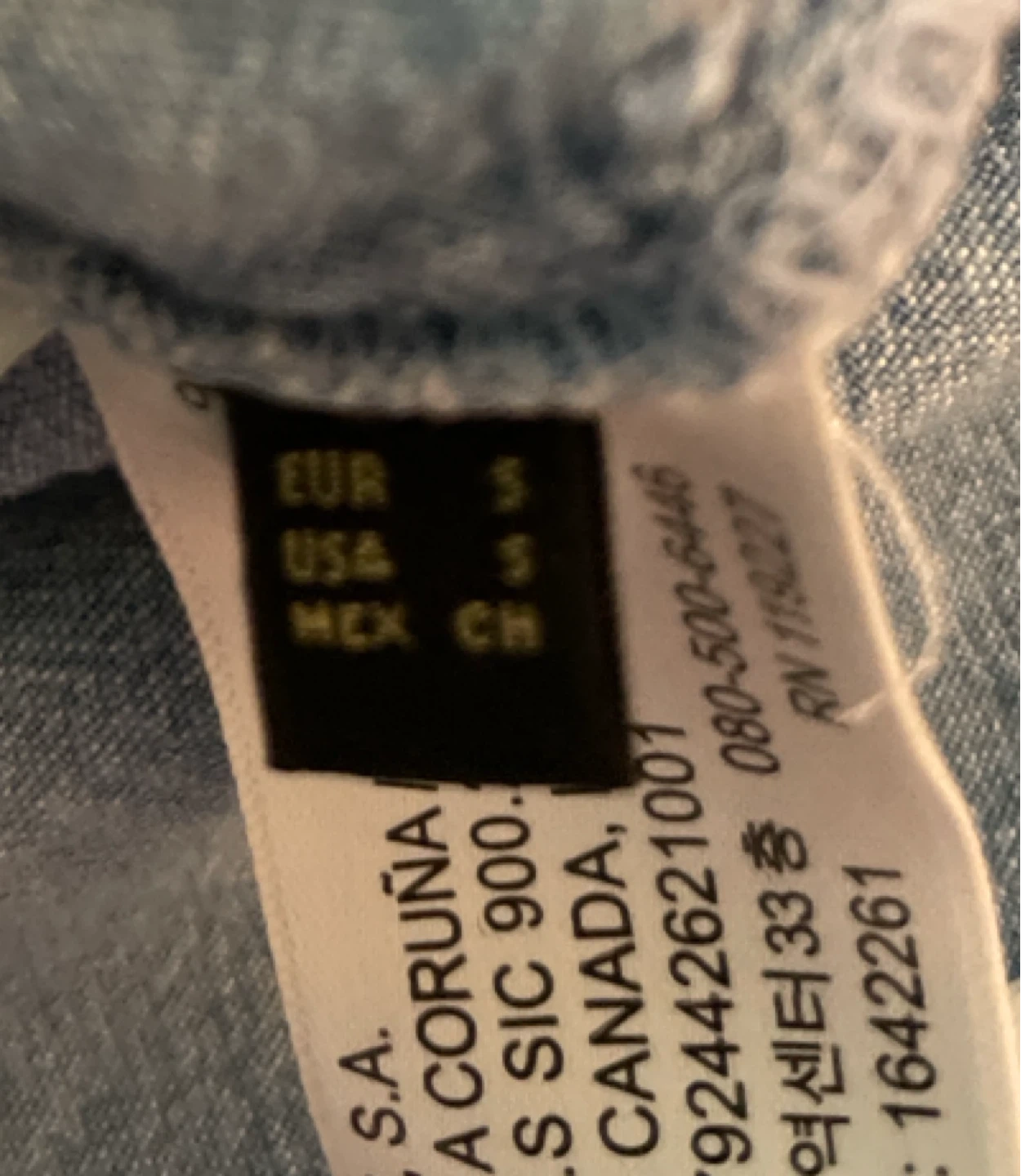 Massimo Dutti Light Blue Denim Shirt - photo 4