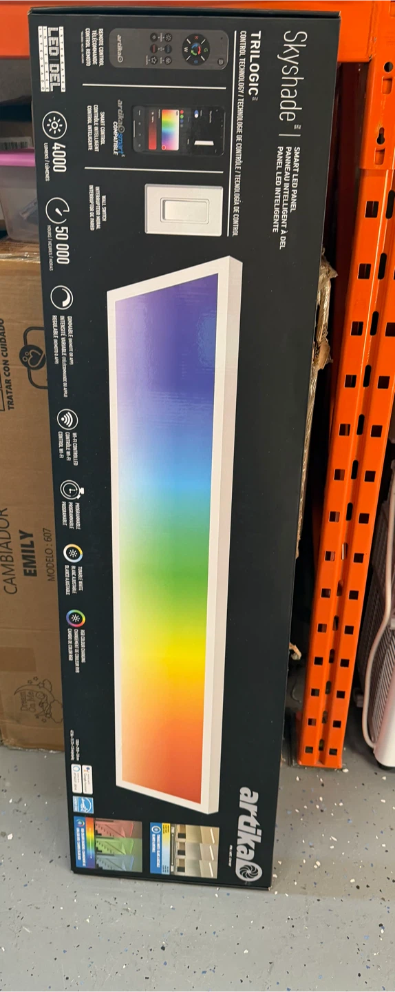 Artika Skyshade Smart LED Flat Panel Ceiling Light