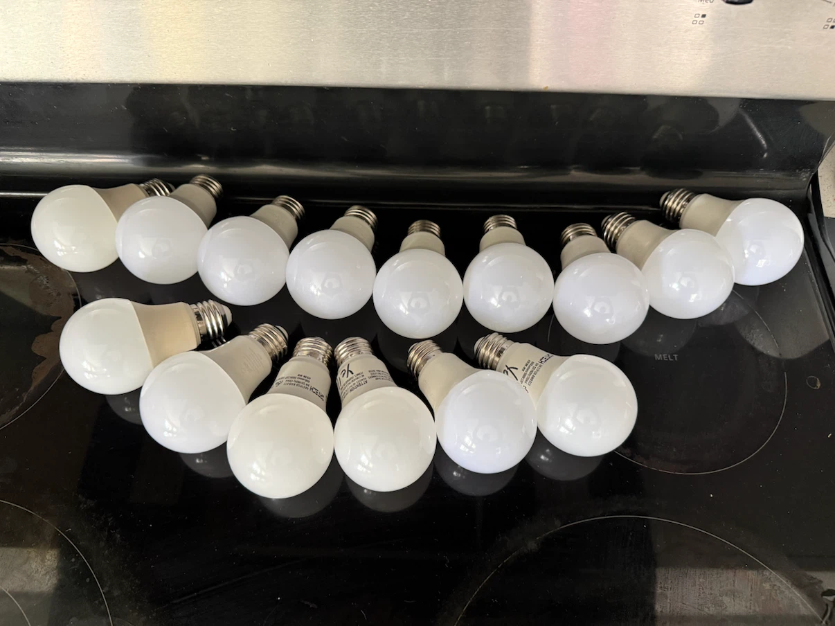 15 Pack LED Light Bulbs
