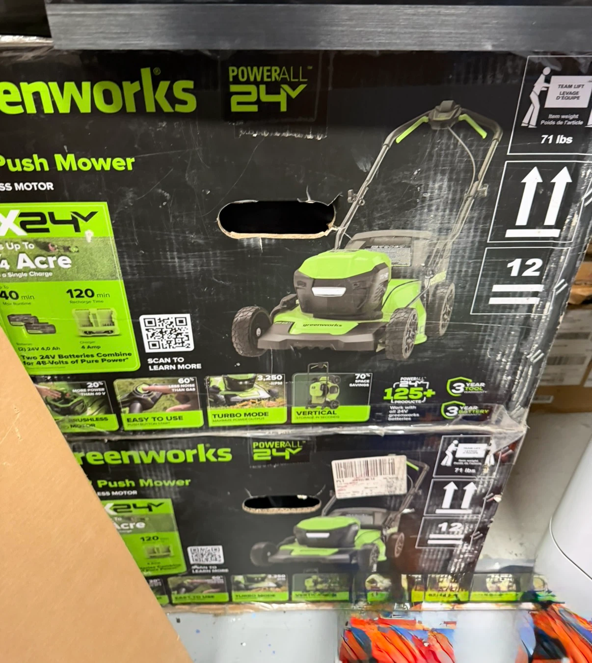 Greenworks 20-inch 48V Push Mower