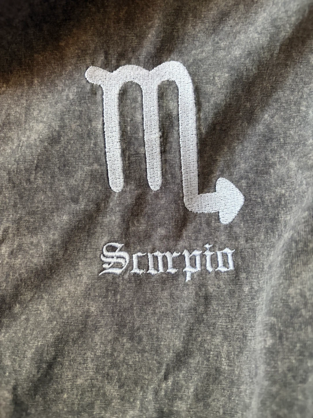 NEW! Gray Scorpio Graphic T-Shirt - photo 2