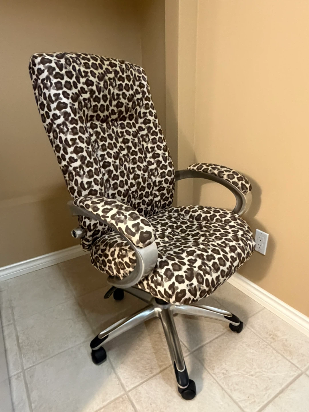 Leopard Print Office Chair - photo 2