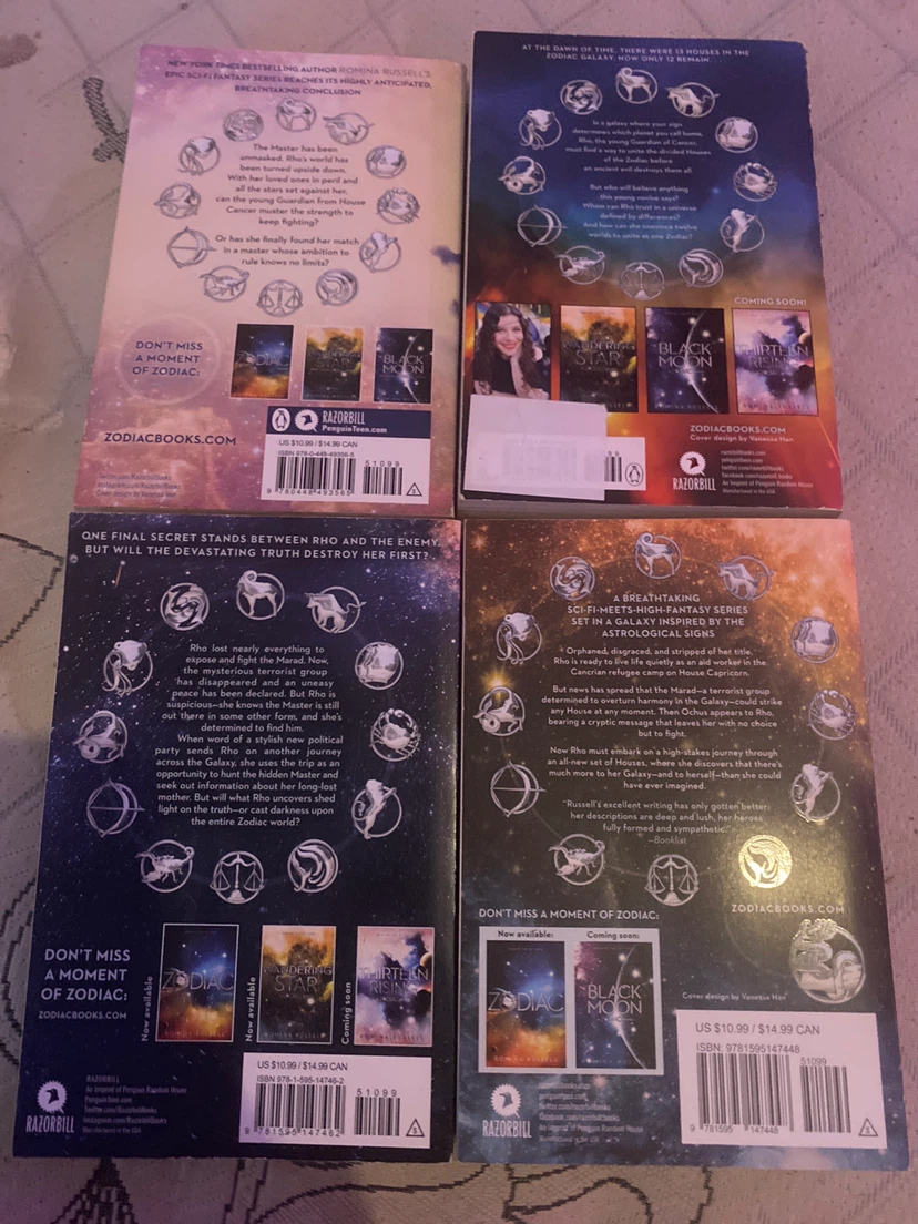 Zodiac Series by Romina Russell (4 Books) - photo 3