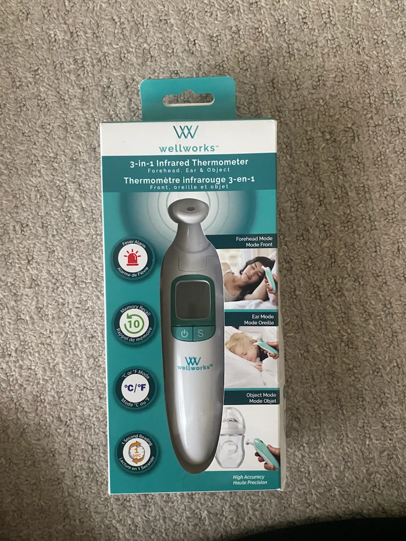 Wellworks 3-in-1 Infrared Thermometer