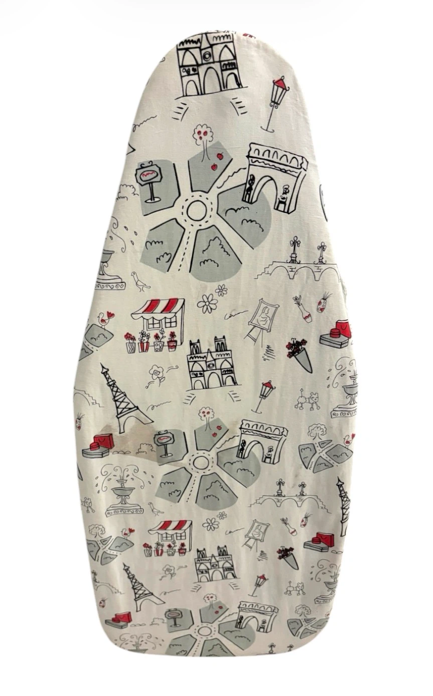 Collapsible Ironing Board with Paris-Themed Cover - photo 2