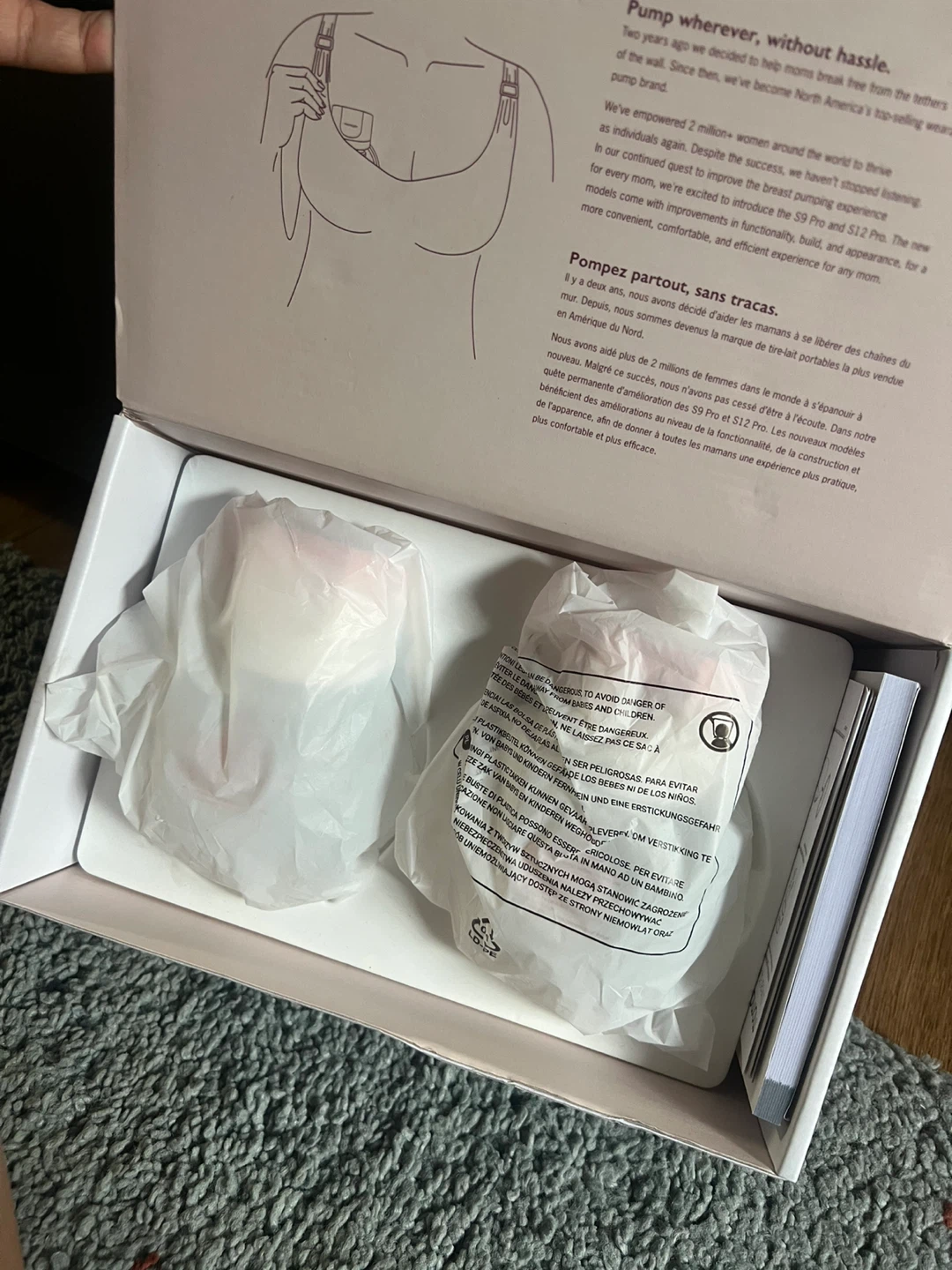 Momcozy S12 Pro Wearable Breast Pump - photo 3