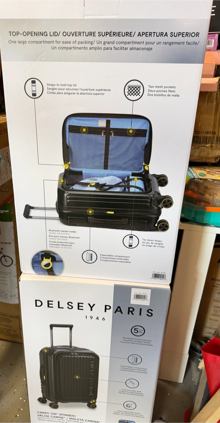 Delsey Paris 22" Front Lid Hardside Spinner - photo 2