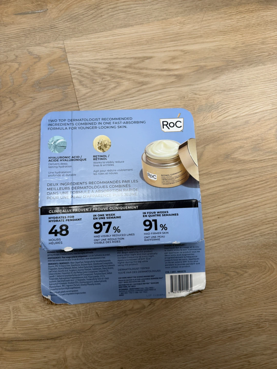RoC Retinol Correxion Max Hydration Cream 3-Pack - photo 2