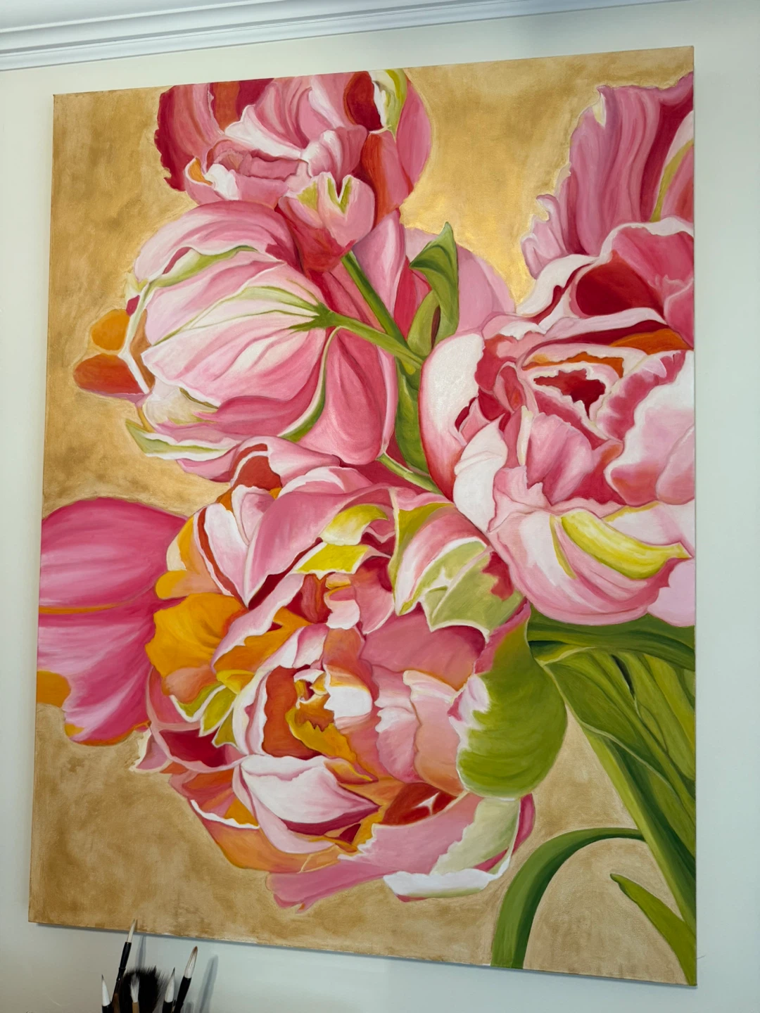 Original Floral Oil Painting