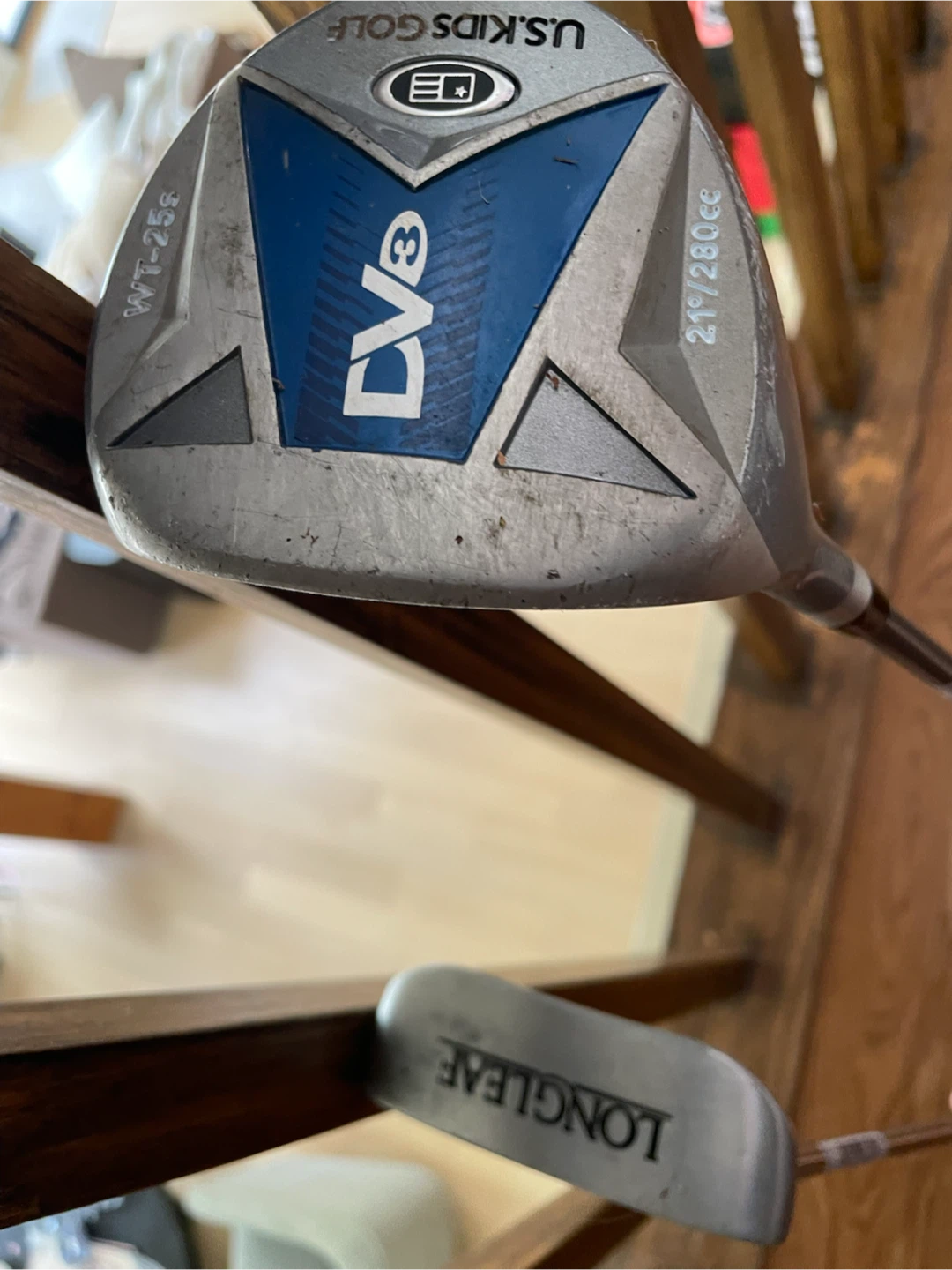U.S. Kids Golf Ultralight DV3 21° Driver & Longridge Putter - photo 2
