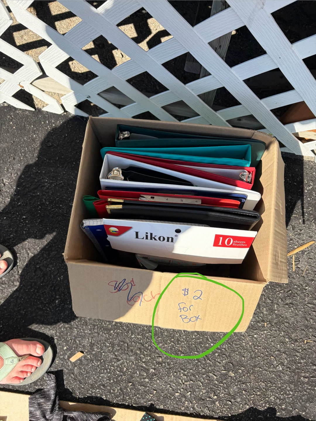 Assorted Binders