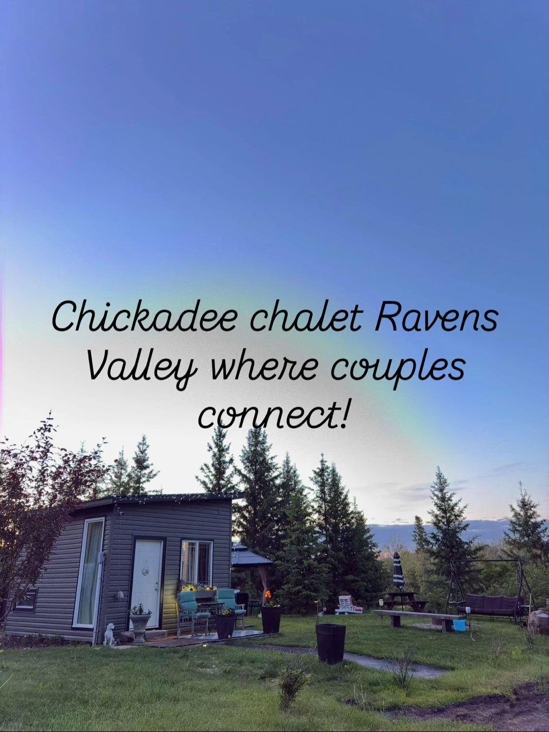 Cabin rental on 5 acres private 25 mins from downtown Edmonton - photo 3