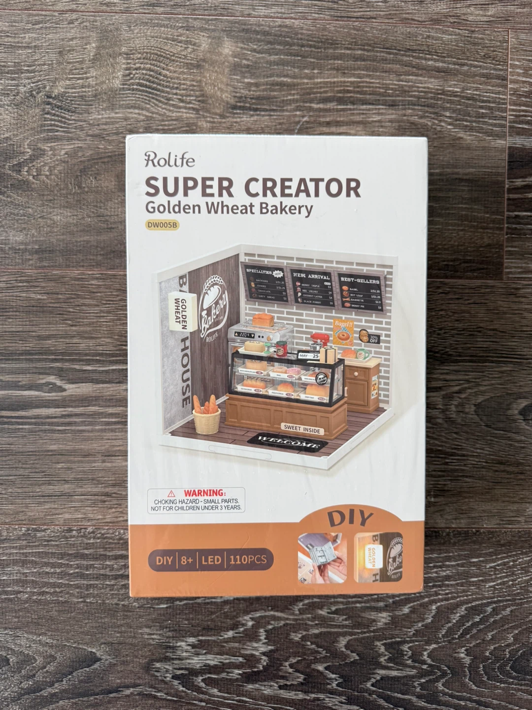 Rolife Super Creator Golden Wheat Bakery Miniature Kit