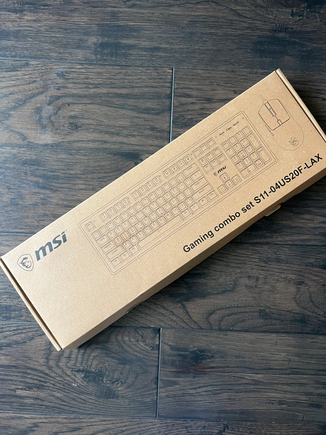 MSI Gaming Combo Set S11-04US20F-LAX Keyboard and Mouse