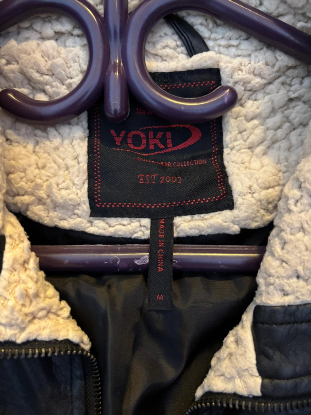 Yoki outwear leather jacket size M - photo 2