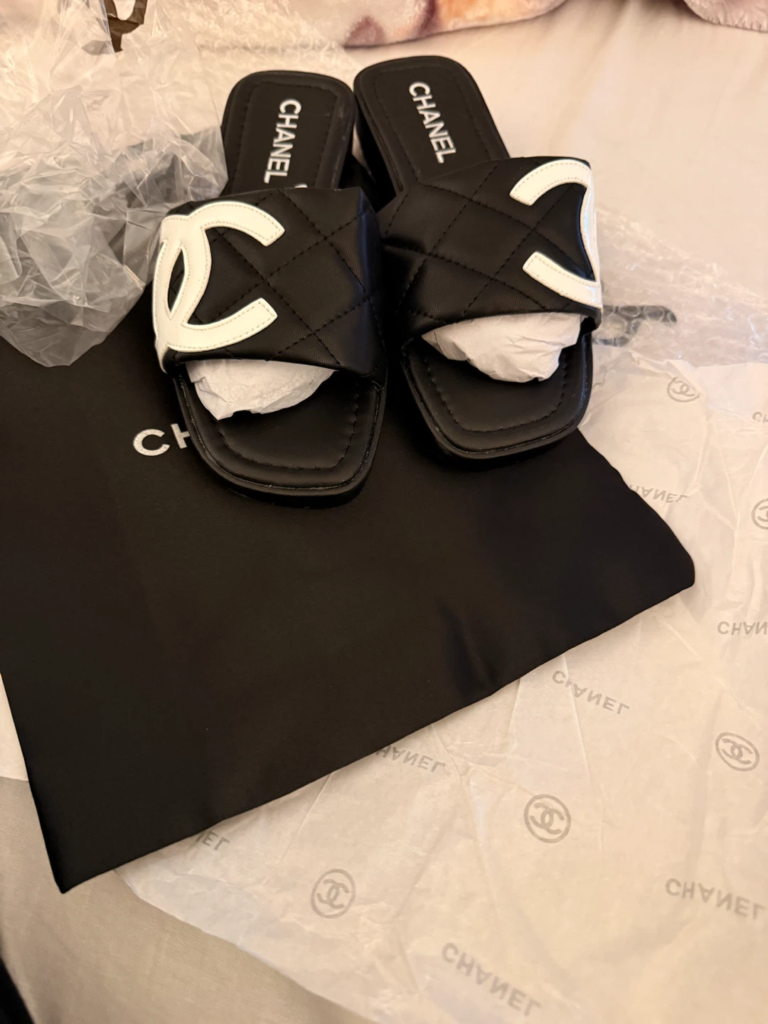 Chanel Quilted Slides us 7 - photo 2