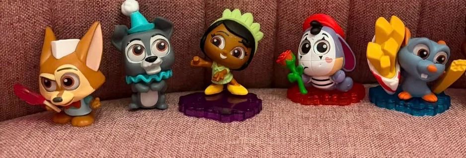 Set of 5 Disney Doorables