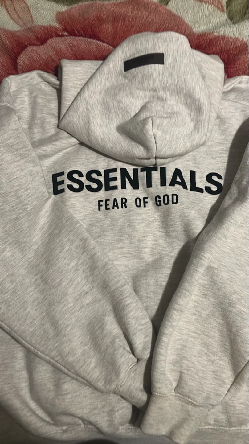 Essentials Fear of God Hoodie - Grey - Size M