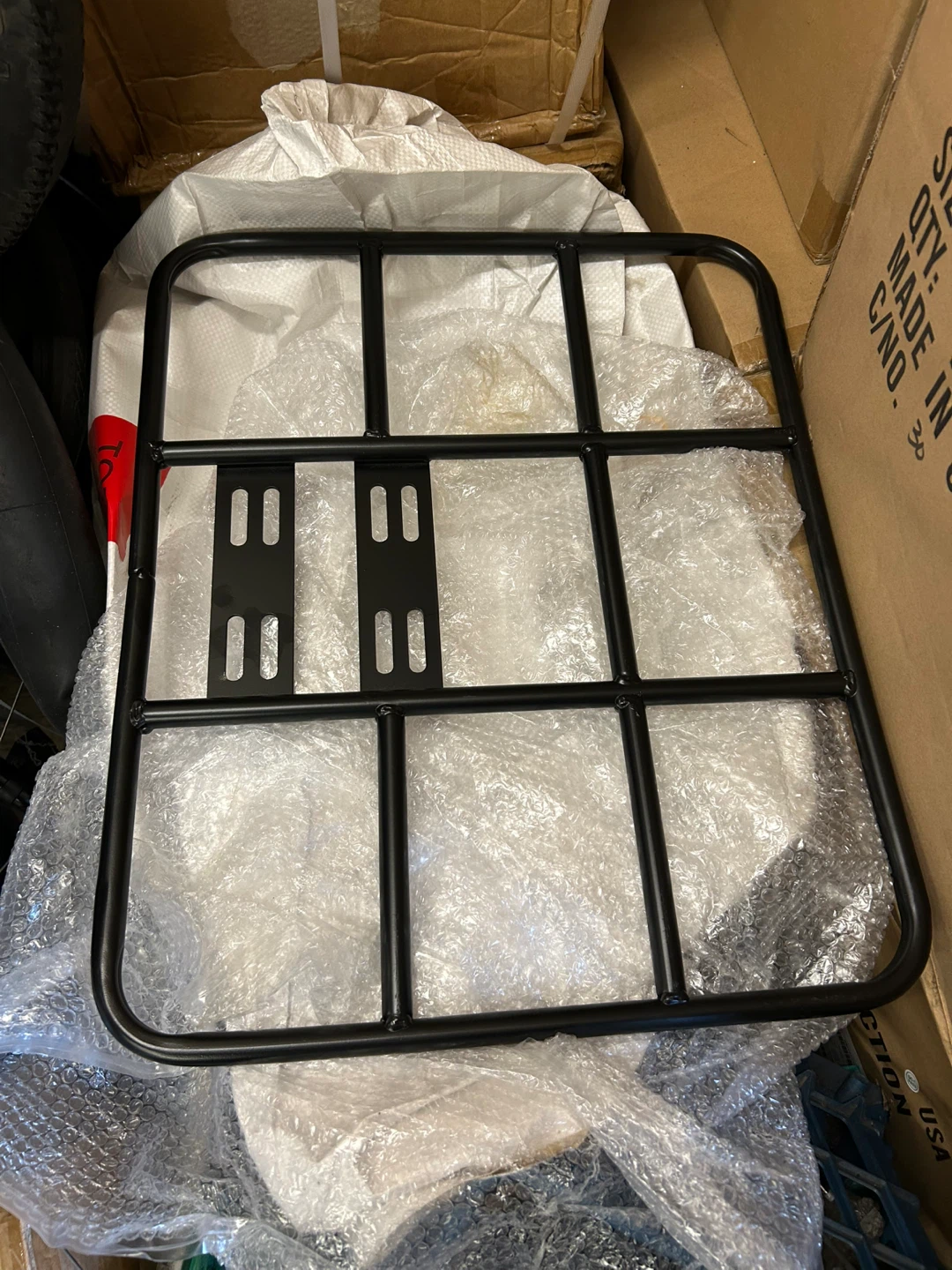 Brand new Bicycle Rear Cargo Rack for delivery bag