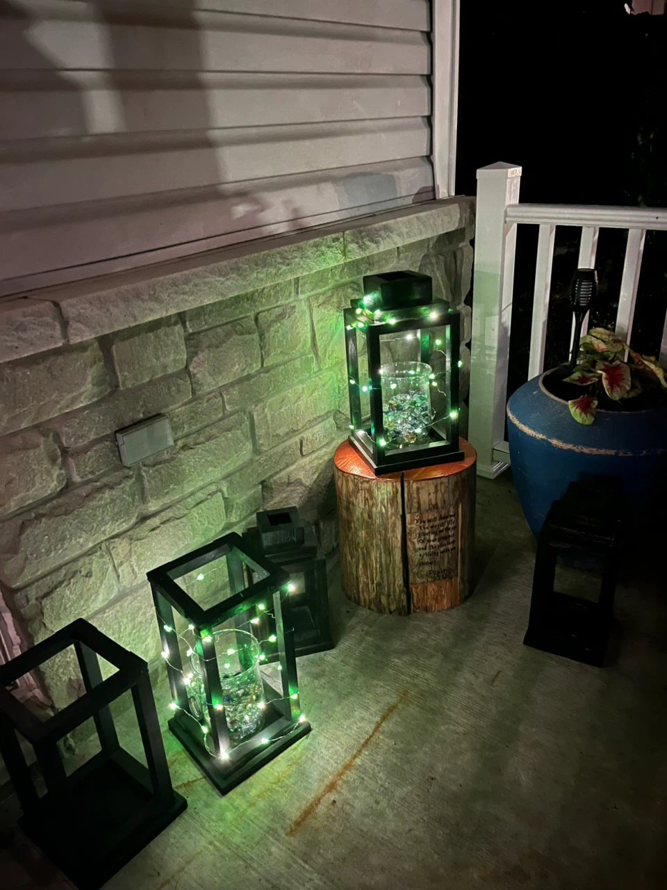 Handmade wood lanterns - photo 4