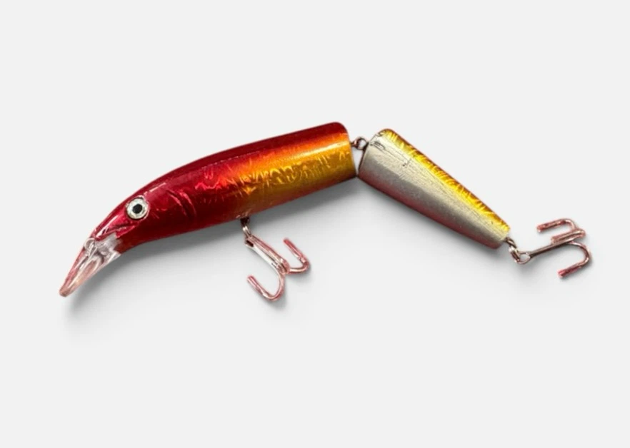 Jointed Fishing Lure Red and Gold 18g 5/8oz