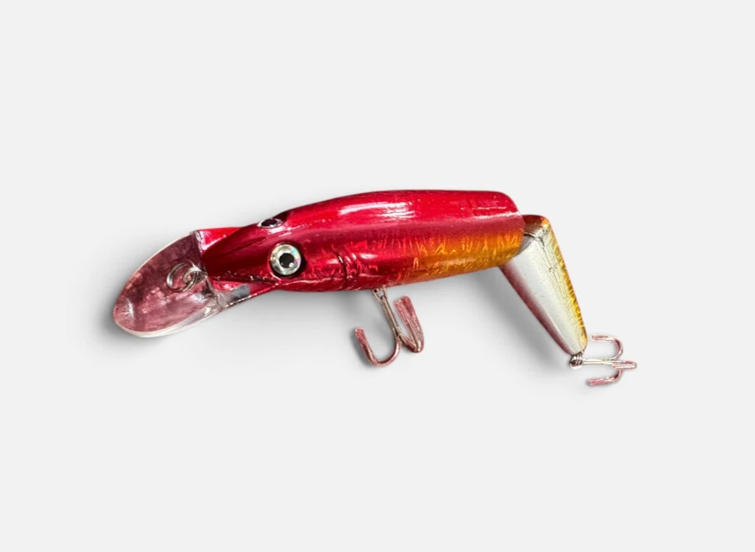 Jointed Fishing Lure Red and Gold 18g 5/8oz - photo 3