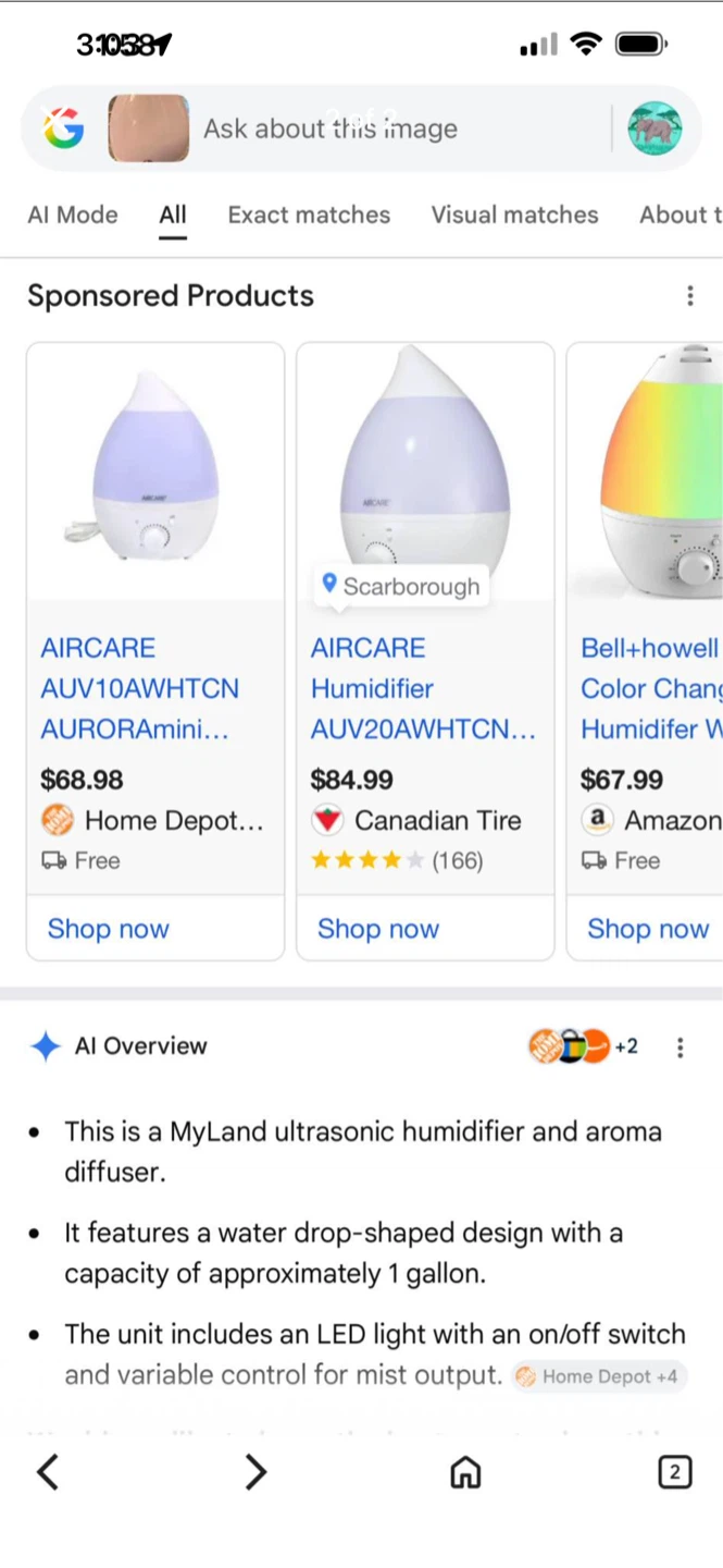Myland Ultrasonic Humidifier and Aroma Diffuser - photo 2