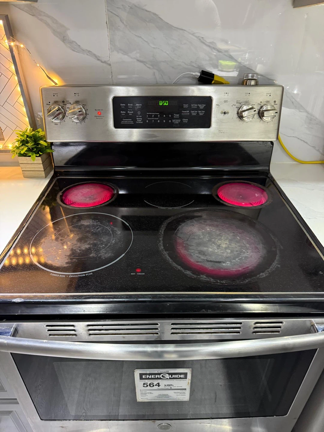 GE Electric Range with Warming Drawer - photo 2