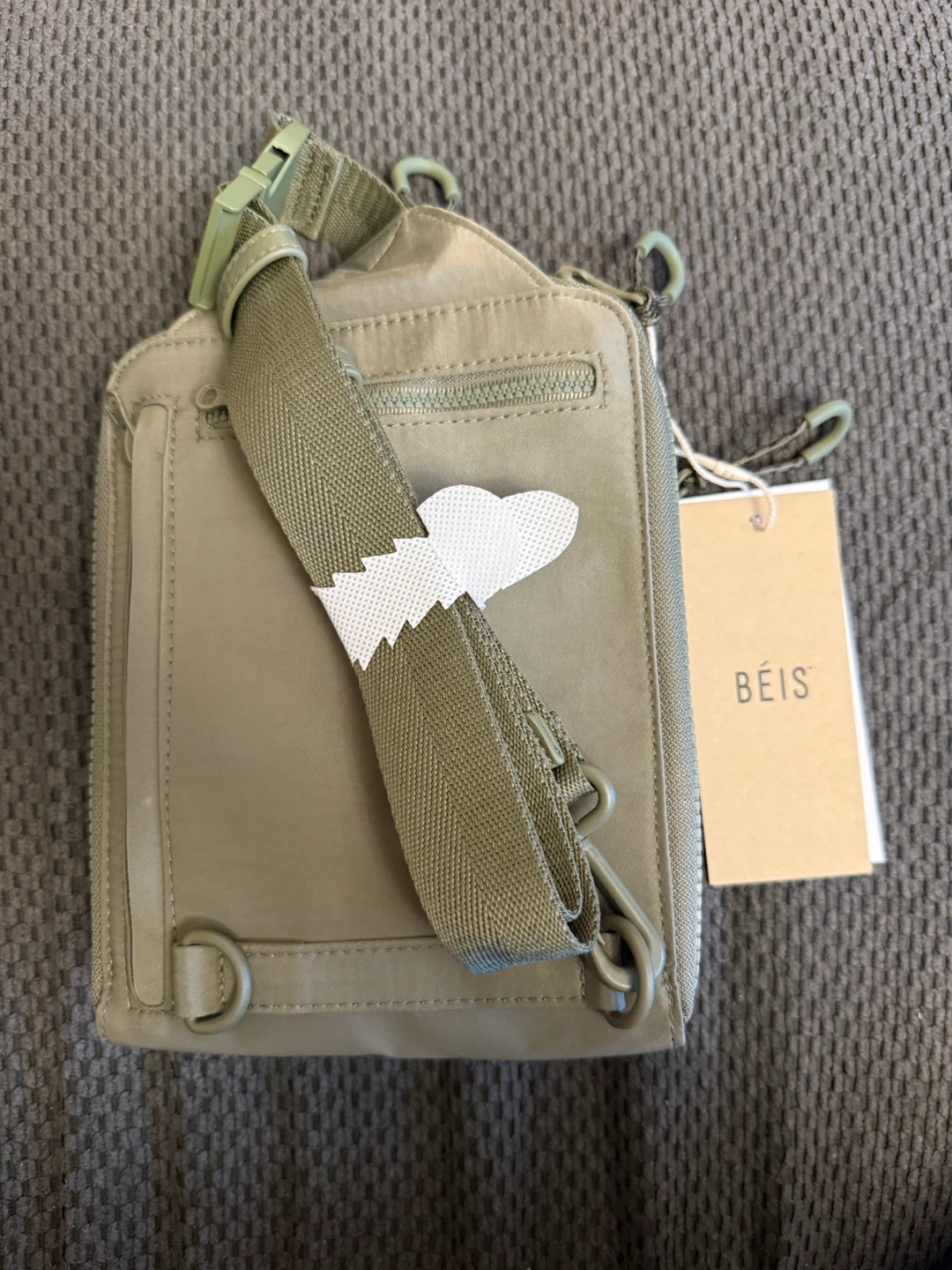 BÉIS The Sport Sling Bag - olive - photo 2