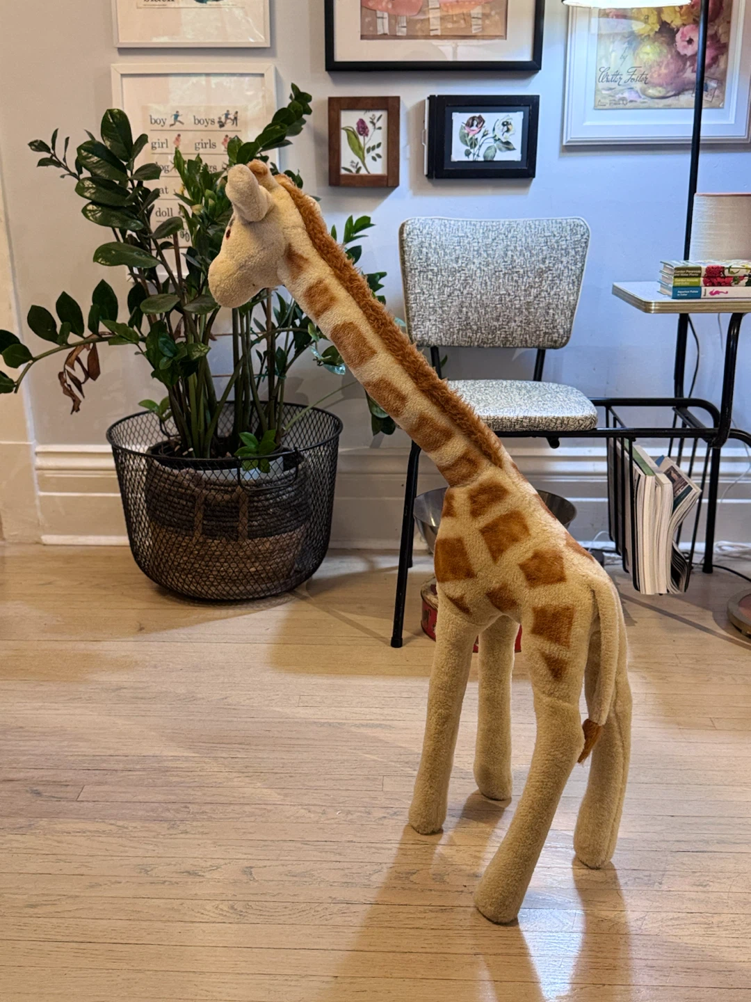 Vintage Plush 3’ Giraffe - photo 3