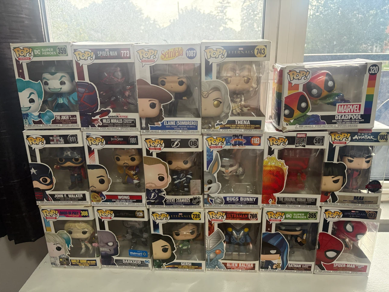 Collection of Funko Pop! Vinyl Figures