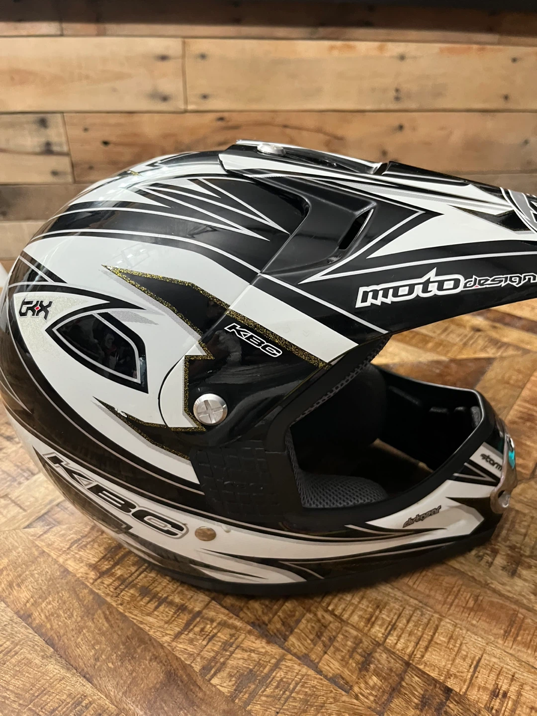 KBC GXX Storm Motocross Helmet