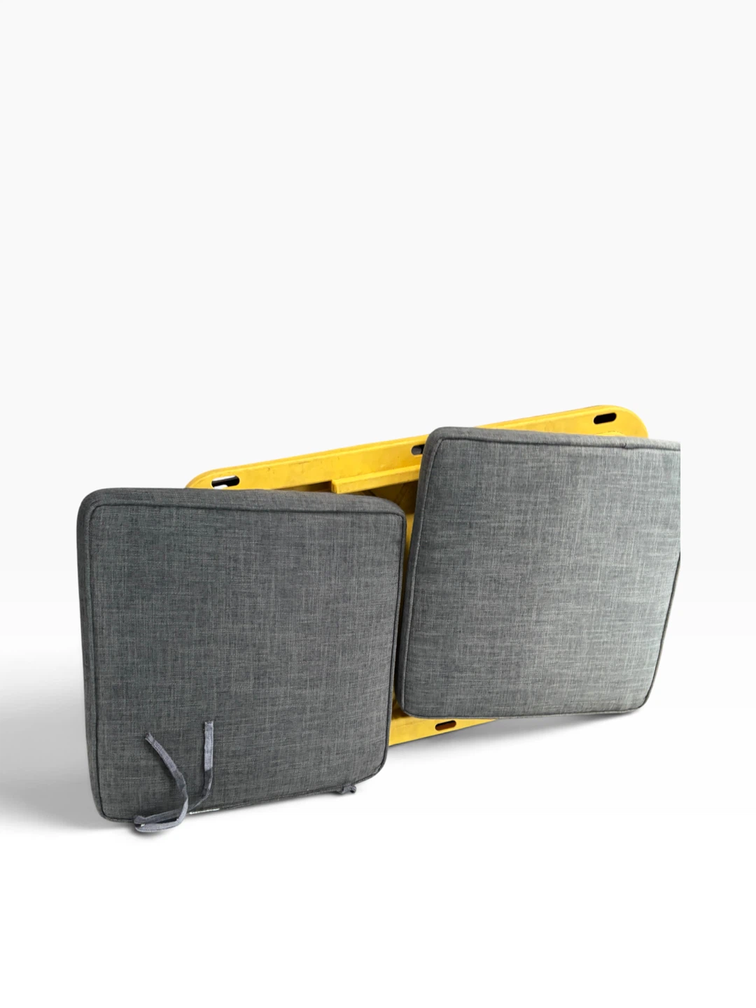 Set of 6 Gray Chair Cushions - photo 3