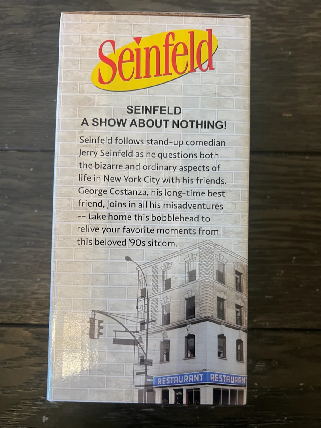 Seinfeld George Costanza Calzone Bobblehead - photo 2