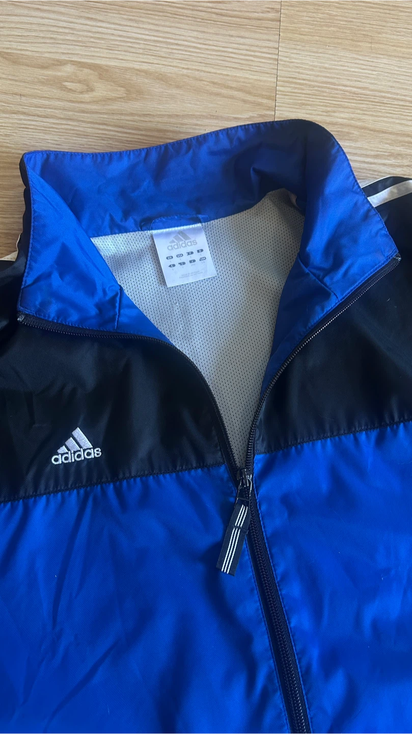 Adidas Track Jacket Blue and Black - photo 3