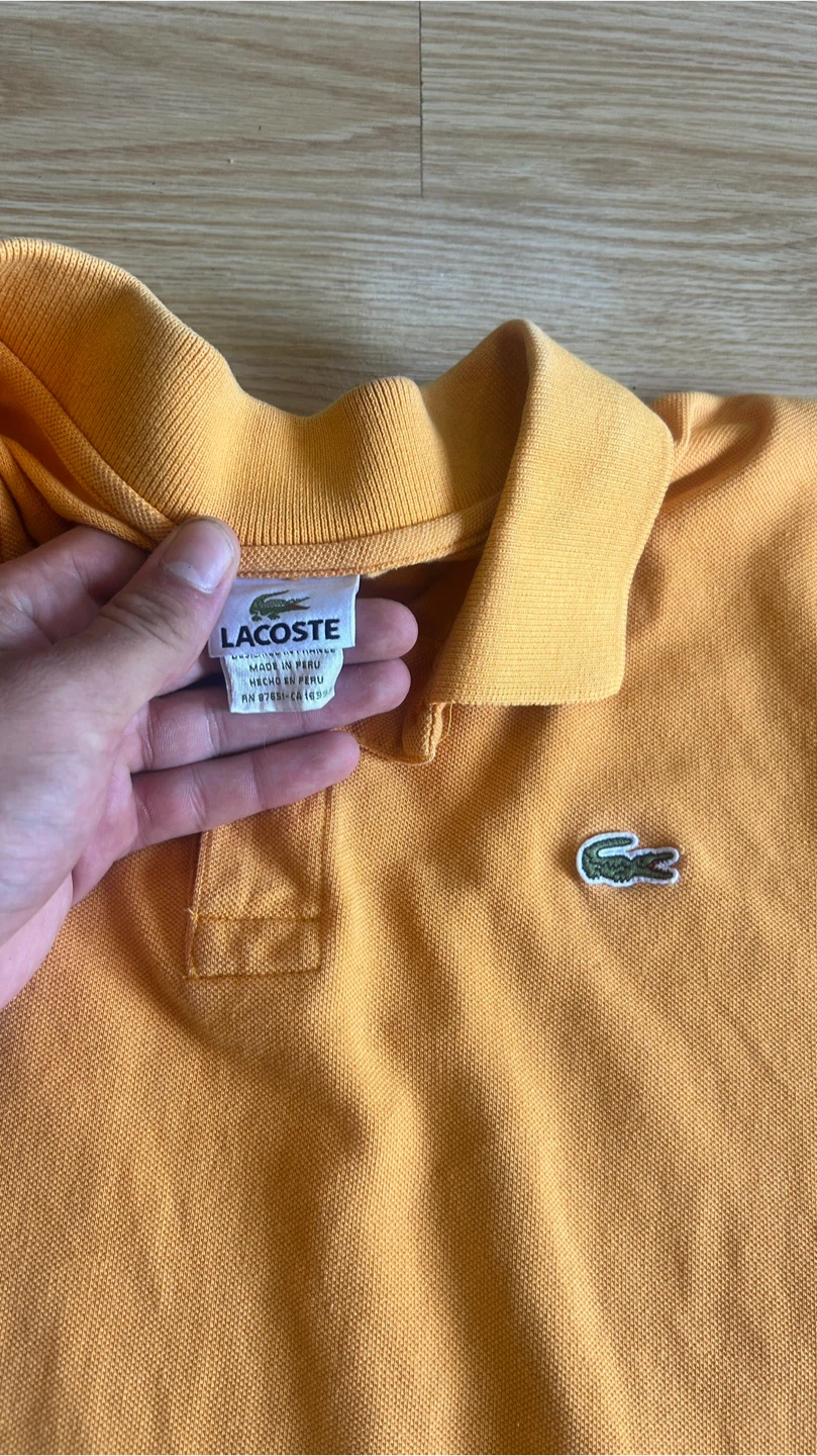 Lacoste Yellow Polo Shirt - photo 2