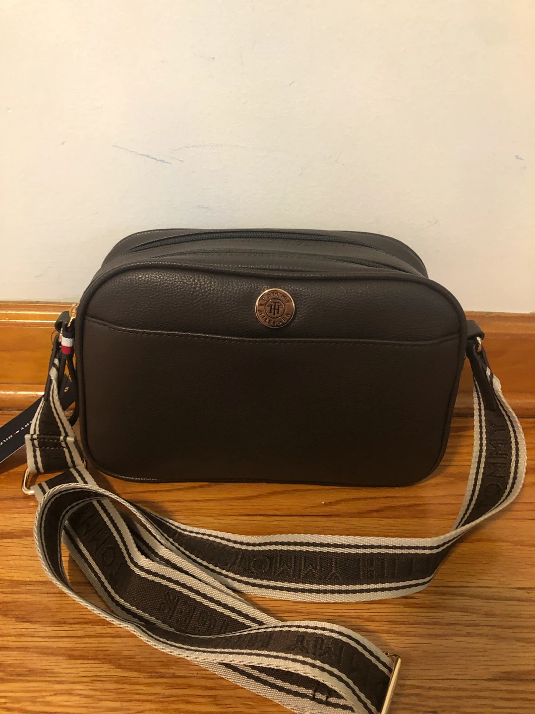 Tommy Hilfiger Brown Crossbody Bag