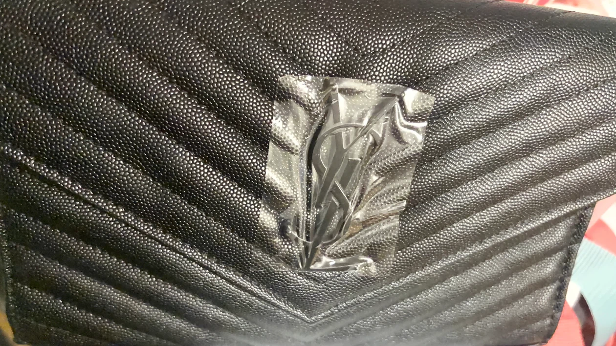 Saint Laurent YSL Black Clutch Bag