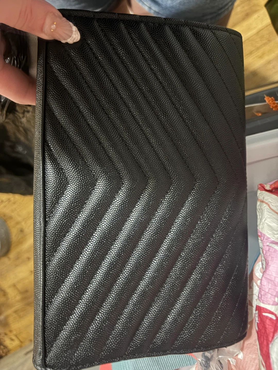 Saint Laurent YSL Black Clutch Bag - photo 5