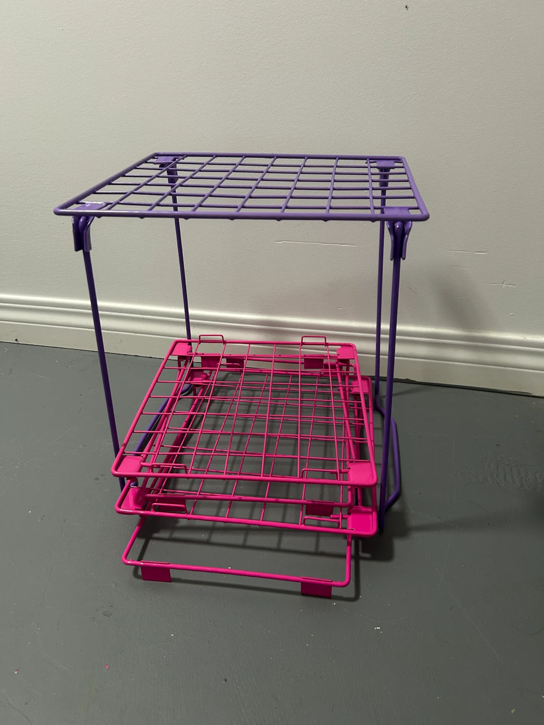 Pink and Purple Wire Locker Shelves - Set of 3 - photo 4