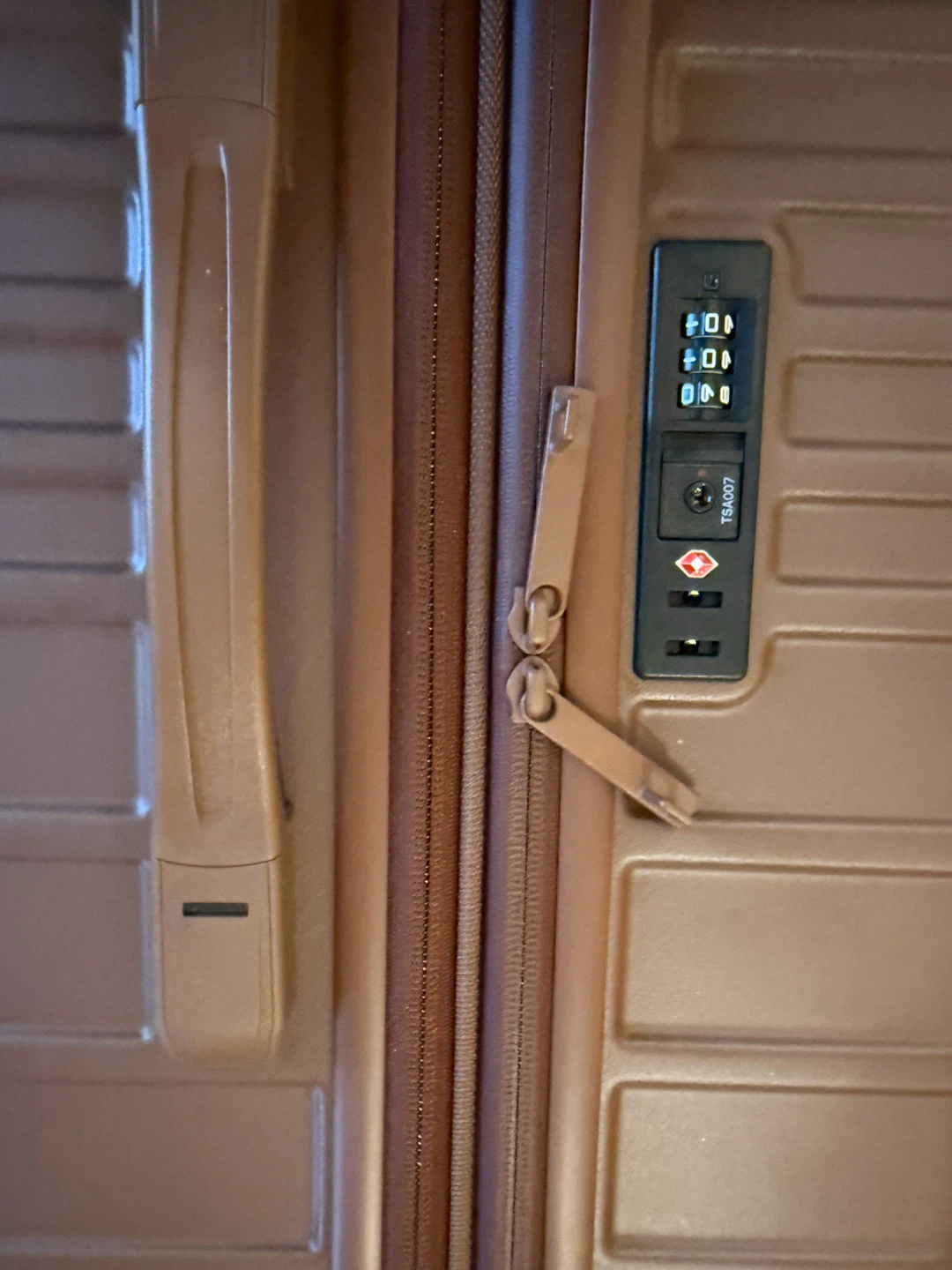 BEIS The Large Check-In Roller Luggage in Maple - photo 3