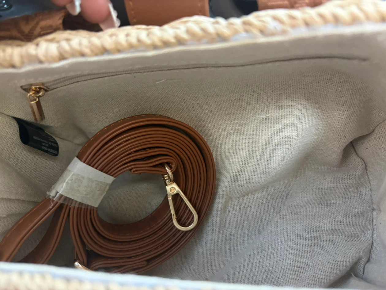 Saint Laurent Straw Woven Handbag - photo 2