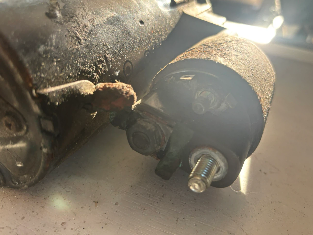 Used Mercedes E320 w210 2001 Starter Motor - photo 3