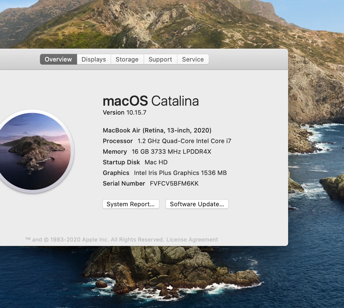 MacBook Air 13” 2020 – i7 / 16GB RAM / 1TB SSD - photo 5