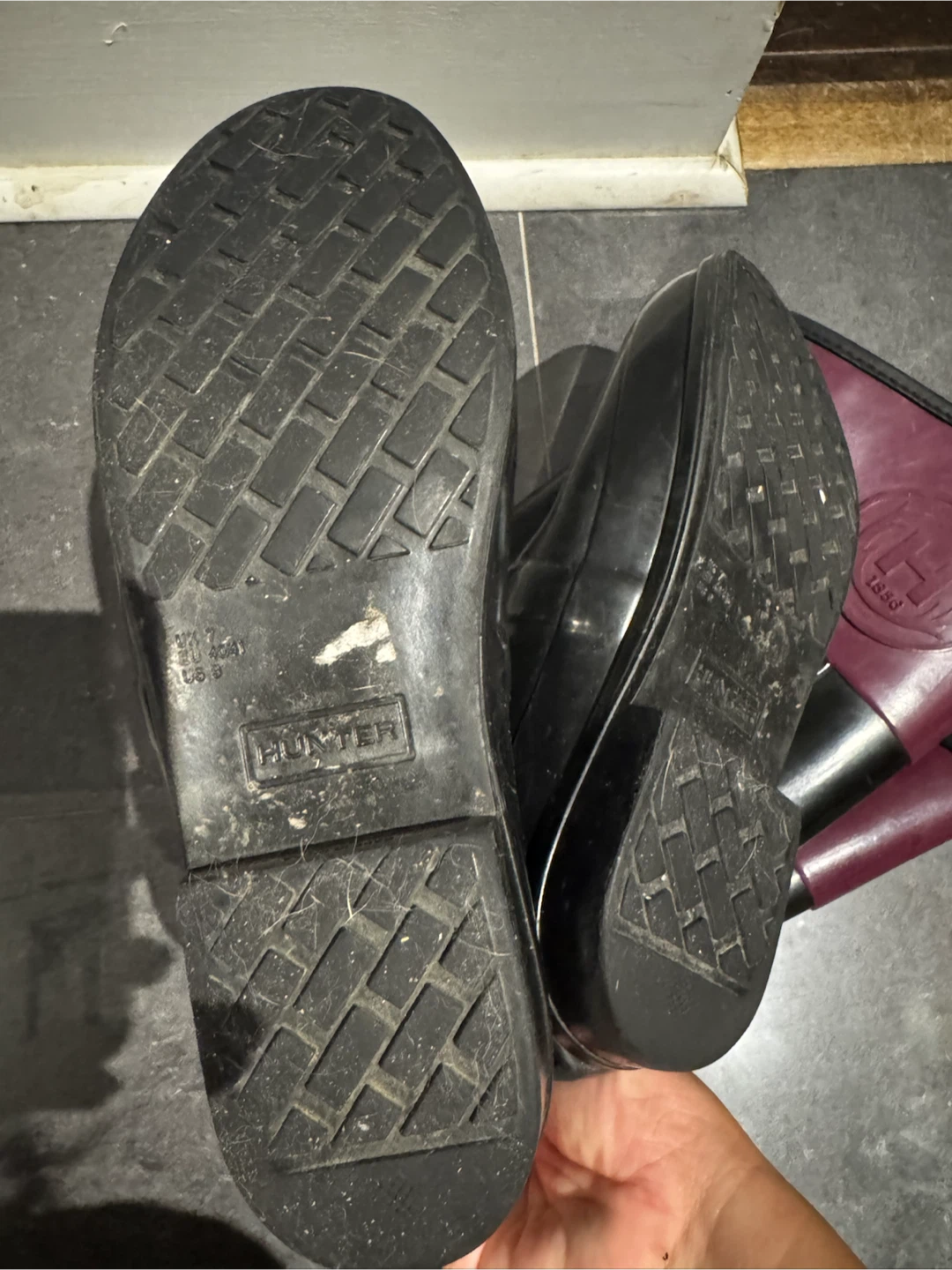 Size 9 Hunter Sandhurst Carlyle Rubber Boots - photo 3